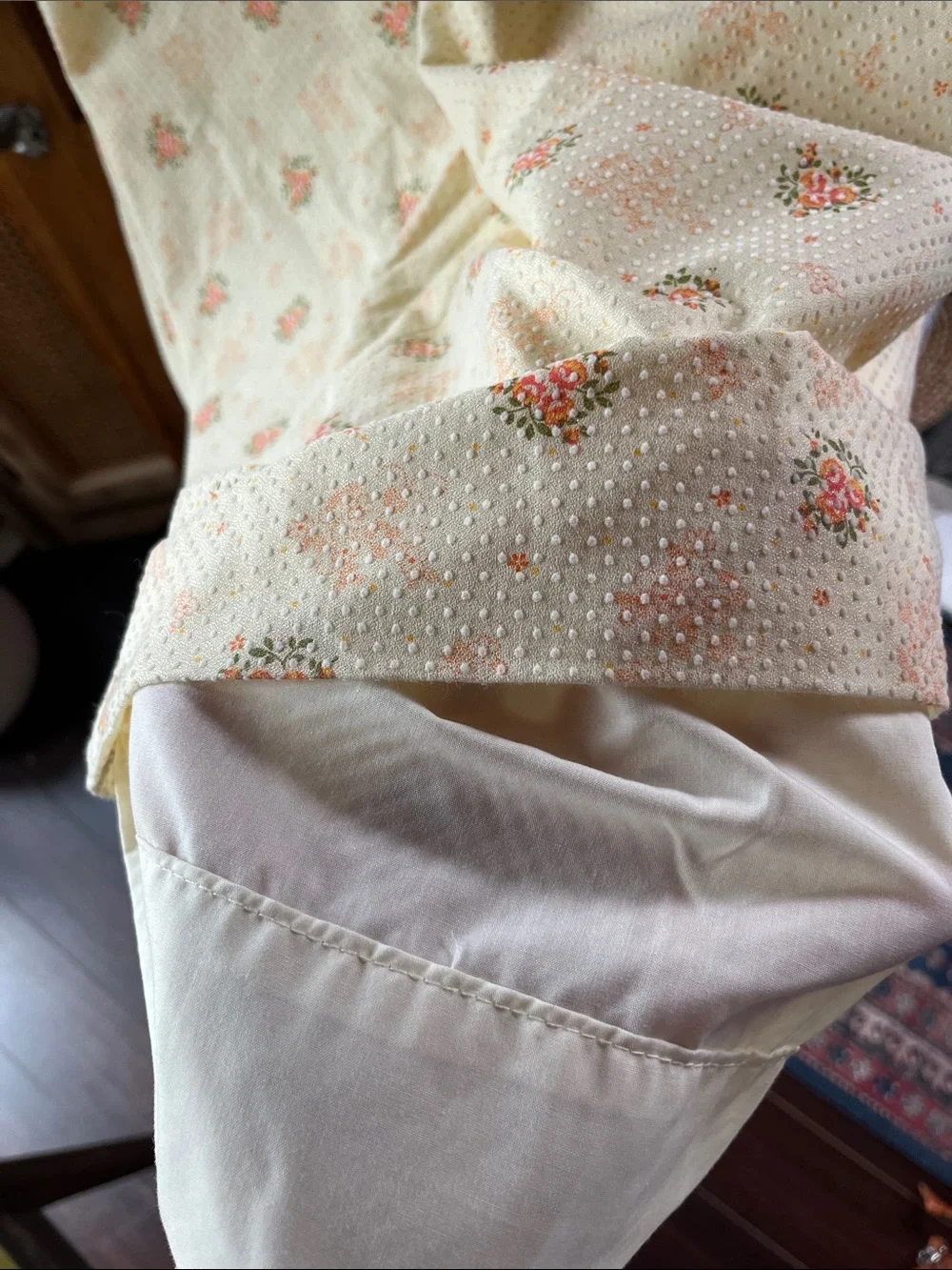 Light Yellow Floral Maxi Dress - Picture 6 of 6